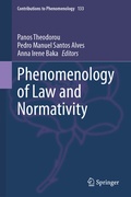 Bild: Phenomenology of Law and Normativity - Springer