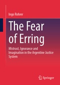 Cover: The Fear of Erring - Springer