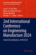 Cover: 2nd International Conference on Engineering Manufacture 2024 - Springer
