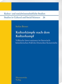 Abbildung von: Kulturkämpfe nach dem Kulturkampf - Harrassowitz Verlag