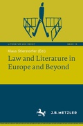 Cover: Law and Literature in Europe and Beyond - J.B. Metzler