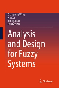 Enlarge image Cover: Analysis and Design for Fuzzy Systems - Springer
