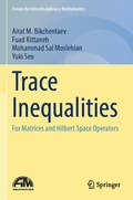 Cover: Trace Inequalities - Springer