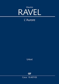 Abbildung von: L'Aurore (Klavierauszug) - Carus-Verlag
