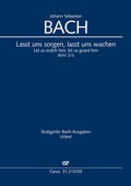 Cover: Lasst uns sorgen, lasst uns wachen (Klavierauszug) - Carus-Verlag
