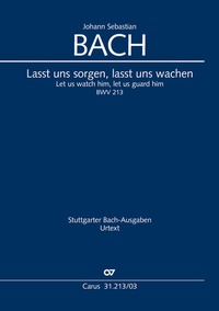 Abbildung von: Lasst uns sorgen, lasst uns wachen (Klavierauszug) - Carus-Verlag