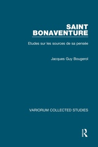 Abbildung von: Saint Bonaventure - Routledge