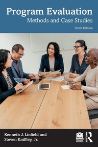 Enlarge image Cover: Program Evaluation - Routledge