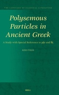 Cover: Polysemous Particles in Ancient Greek - Brill