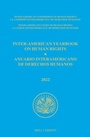 Cover: Inter-American Yearbook on Human Rights / Anuario Interamericano de Derechos Humanos, Volume 38 (2022) (VOLUME III) - Martinus Nijhoff