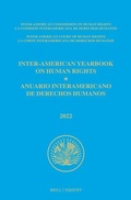 Cover: Inter-American Yearbook on Human Rights / Anuario Interamericano de Derechos Humanos, Volume 38 (2022) (VOLUME III) - Martinus Nijhoff