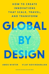 Enlarge image Cover: Global by Design - Harvard Business Review Press