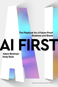 Enlarge image Cover: AI First - Harvard Business Review Press