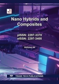 Cover: Nano Hybrids and Composites Vol. 44 - Trans Tech Publications Ltd
