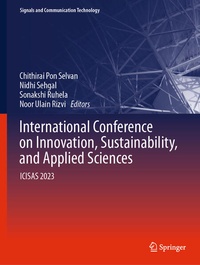 Enlarge image Cover: International Conference on Innovation, Sustainability, and Applied Sciences - Springer