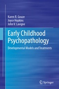 Cover: Early Childhood Psychopathology - Springer