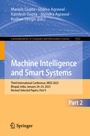 Cover: Machine Intelligence and Smart Systems - Springer
