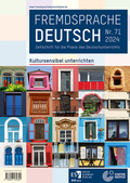 Cover: Fremdsprache Deutsch - - Heft 71 (2024): Kultursensibel unterrichten - Erich Schmidt Verlag