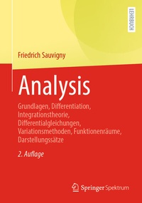 Abbildung von: Analysis - Springer Spektrum
