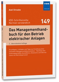 Abbildung von: Das Managementhandbuch für den Betrieb elektrischer Anlagen - VDE Verlag