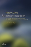 Cover: &Auml;sthetische Negation - K&ouml;nigshausen & Neumann