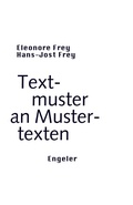 Cover: Textmuster an Mustertexten - Urs Engeler