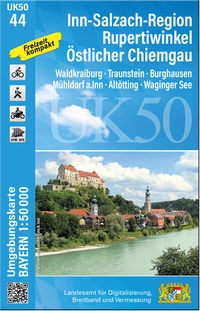 Abbildung von: UK50-44 Inn-Salzach-Region, Rupertiwinkel, Östlicher Chiemgau - Landesamt für Digitalisierung, Breitband und Vermessung, Bayern