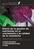 Cover: Efecto de la gesti&oacute;n de nutrientes en el crecimiento y la calidad de la remolacha - Ediciones Nuestro Conocimiento