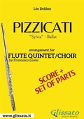 Cover: Flute Quintet / Choir "Pizzicati" score & parts - Glissato Edizioni Musicali