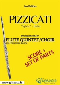 Abbildung von: Flute Quintet / Choir "Pizzicati" score & parts - Glissato Edizioni Musicali