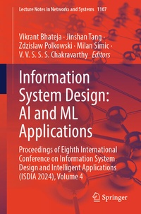Abbildung von: Information System Design: AI and ML Applications - Springer