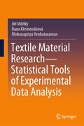 Cover: Textile Material Research-Statistical Tools of Experimental Data Analysis - Springer