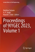 Cover: Proceedings of 9IYGEC 2023, Volume 1 - Springer