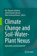 Cover: Climate Change and Soil-Water-Plant Nexus - Springer