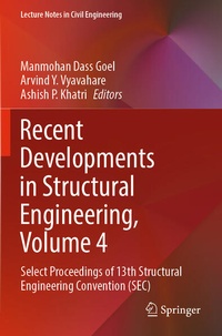 Enlarge image Cover: Recent Developments in Structural Engineering, Volume 4 - Springer