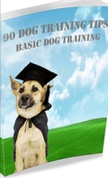 Cover: 90 DOG Training Tips (Basic Dog Training, #1) - Francis W. Klees III