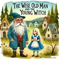 Cover: The Wise Old Man and the Young Witch (The Magic Little Chest of Tales) - Dan Owl Greenwood