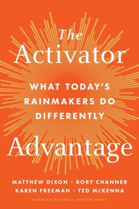 Abbildung von: The Activator Advantage - Harvard Business Review Press