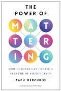 Cover: The Power of Mattering - Harvard Business Review Press