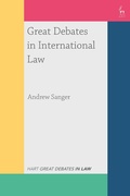 Cover: Great Debates in International Law - Bloomsbury Academic