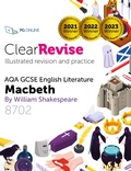 Cover: ClearRevise AQA GCSE English Literature 8702, Shakespeare, Macbeth - PG Online Ltd