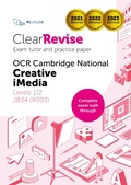 Cover: ClearRevise OCR ExamTutor iMedia J834 - PG Online Ltd