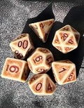 Cover: DCC RPG Dice: Wyrdling Sunbleached Bone - Goodman Games