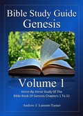 Cover: Bible Study Guide: Genesis Volume 1 (Ancient Words Bible Study Series) - Andrew J. Lamont-Turner