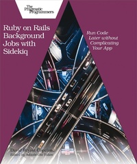 Enlarge image Cover: Ruby on Rails Background Jobs with Sidekiq - PRAGMATIC BOOKSHELF