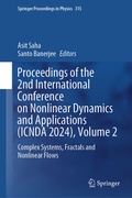 Cover: Proceedings of the 2nd International Conference on Nonlinear Dynamics and Applications (ICNDA 2024), Volume 2 - Springer