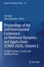 Cover: Proceedings of the 2nd International Conference on Nonlinear Dynamics and Applications (ICNDA 2024), Volume 2 - Springer