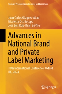 Abbildung von: Advances in National Brand and Private Label Marketing - Springer