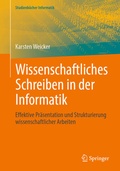 Cover: Wissenschaftliches Schreiben in der Informatik - Springer