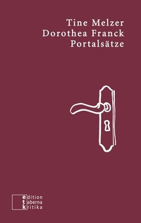 Enlarge image Cover: Portalsätze - edition taberna kritika